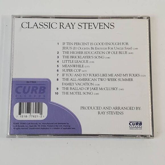 Classic Ray Stevens Music (CD) - Picture 3 of 3